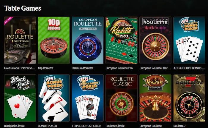 table Games