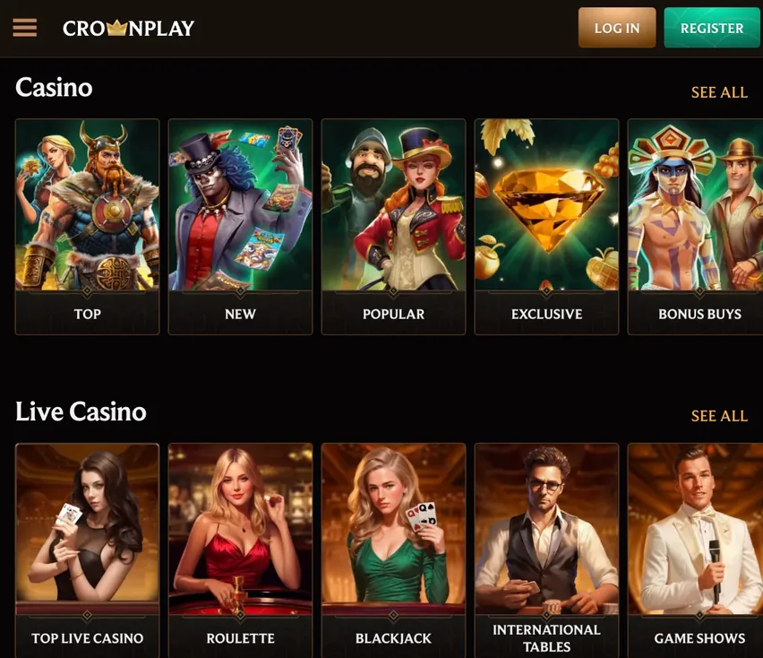 Crownplay Pokies games